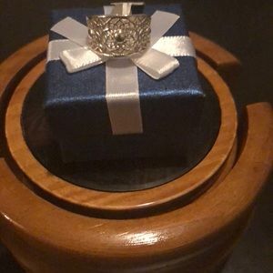 Sterling silver band ring